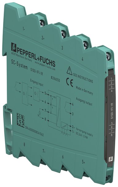 Rotation speed monitor in the 6 mm enclosure design now with restart inhibit